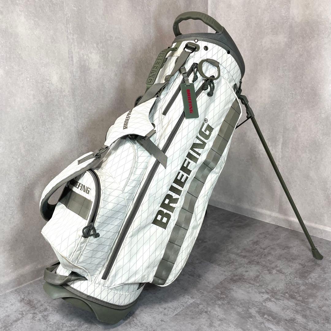 i*o様 BRIEFING CR-4 XP WOLF GRAY キャディバッグ ブリーフィング BRIEFING CR-4 #02 XP WOLF GRAY BRG223D24