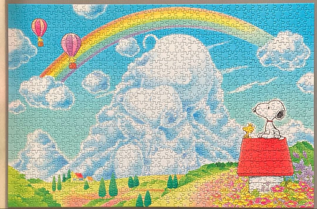 スヌーピー ピーナッツ ジグソーパズル 1000ピース 青空の彼方に