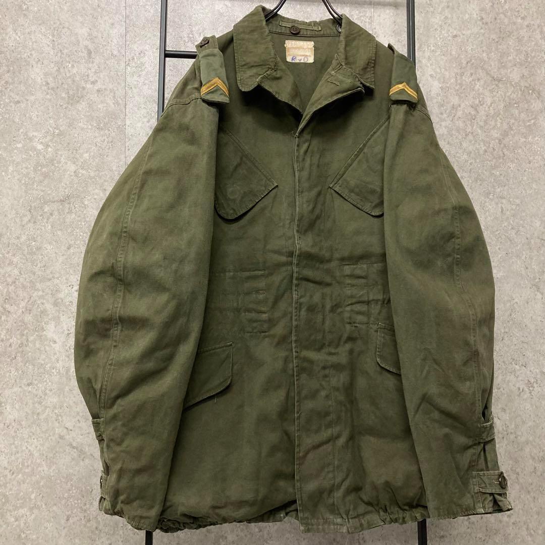 50s オランダ軍《古着》ユーロミリタリー フィールドジャケット メンズ