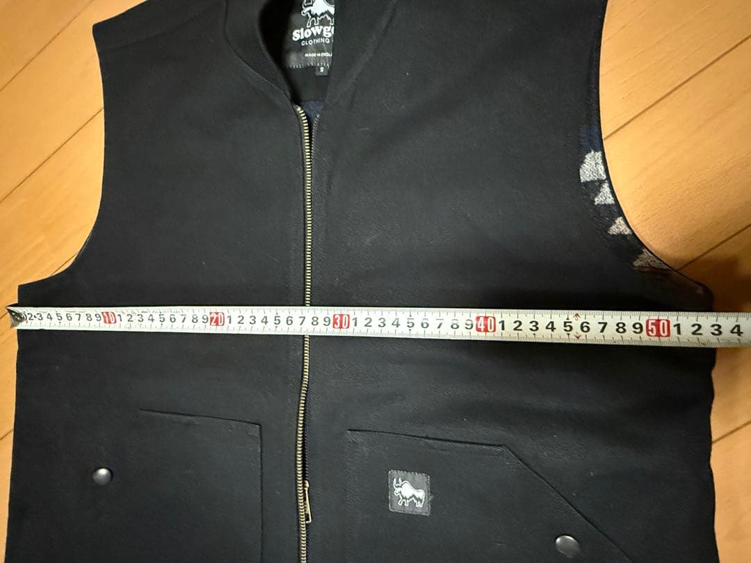 Slowgold トミーゲレロ カーハート ダックベスト イギリス製 民族柄