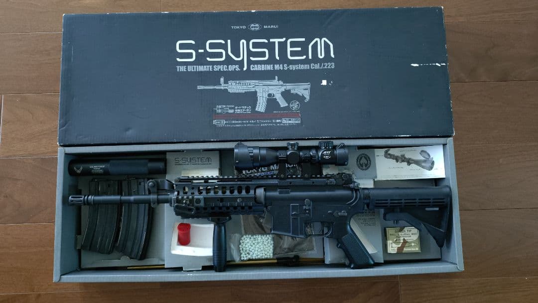 東京マルイ M4 S-SYSTEM 電動ガン スコープ付き 東京マルイM4 S-SYSTEM 電動ガン スコープ付き
