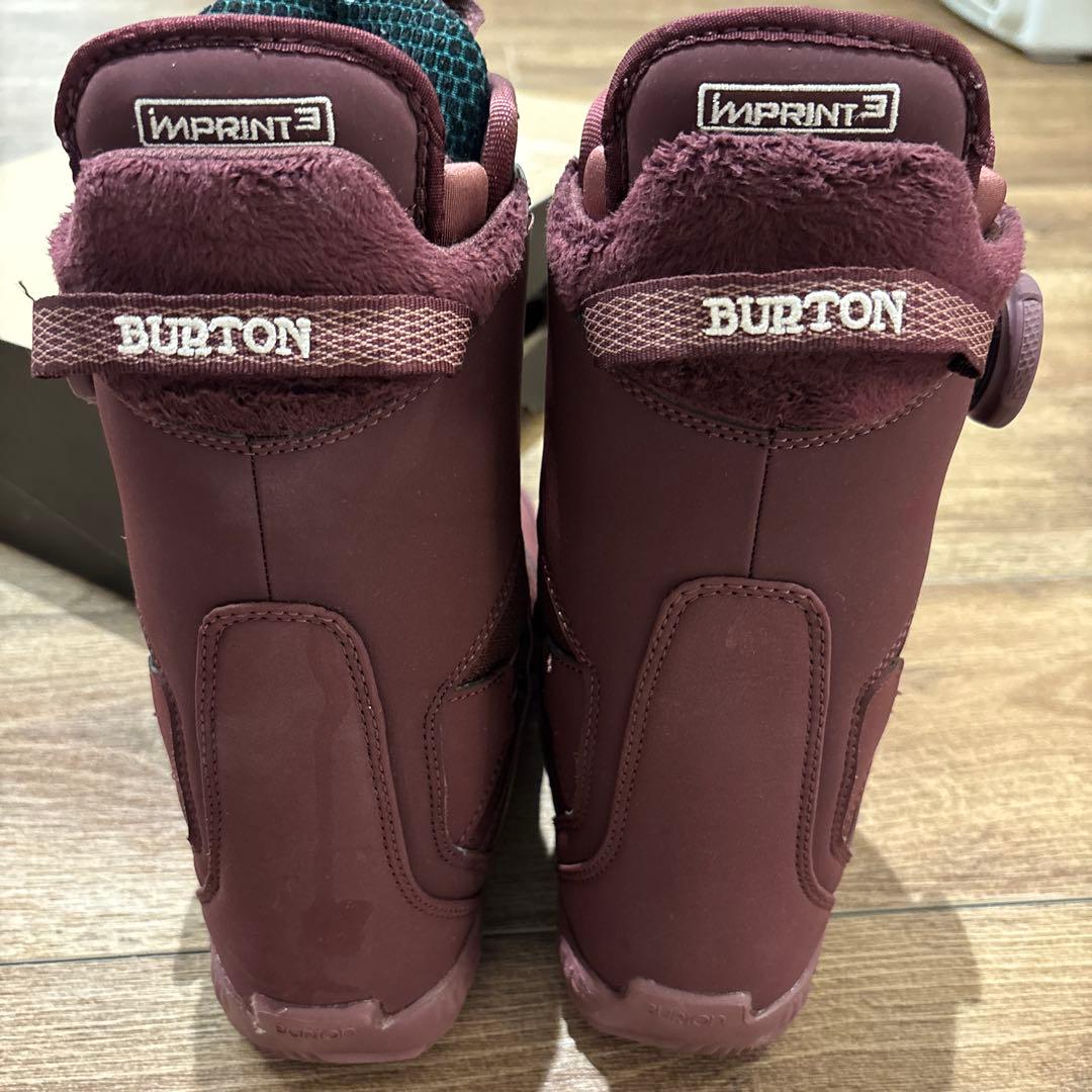 BURTON FelixBOA 5.51 スノーボードブーツワインレッド - スノーボード買う