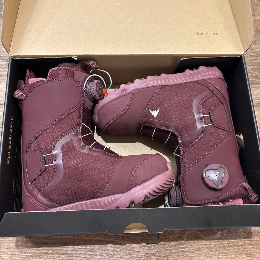 BURTON FelixBOA 5.51 スノーボードブーツワインレッド - スノーボード買う