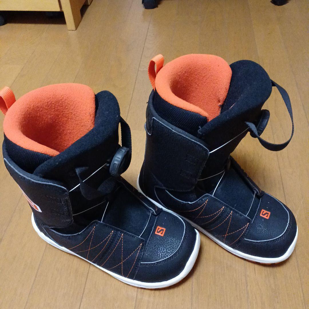 Salomon 子ども用スノーボードブーツ 22cm SALOMON（サロモン） （キッズ）ジュニア スノーボードブーツ ダイヤル
