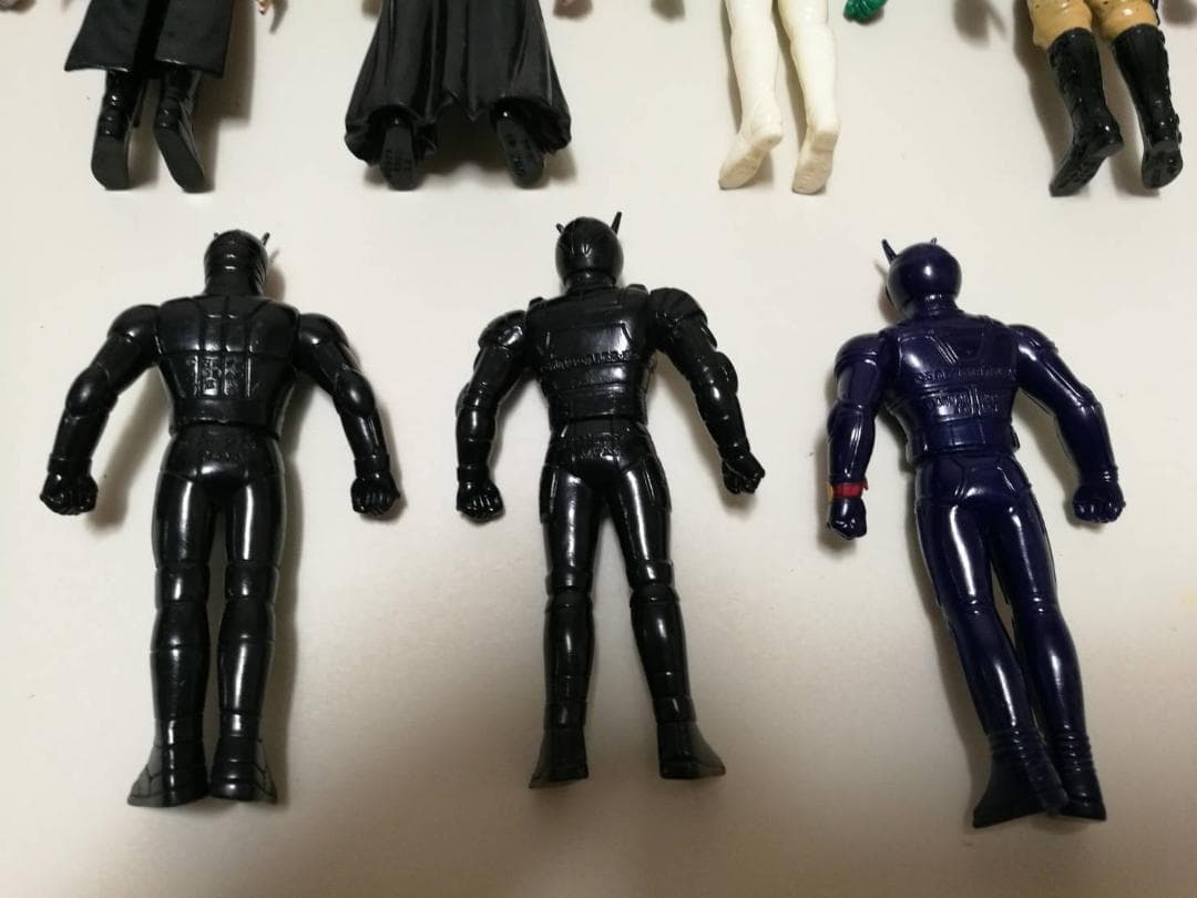 仮面ライダーブラックRX 9体セット ソフビ