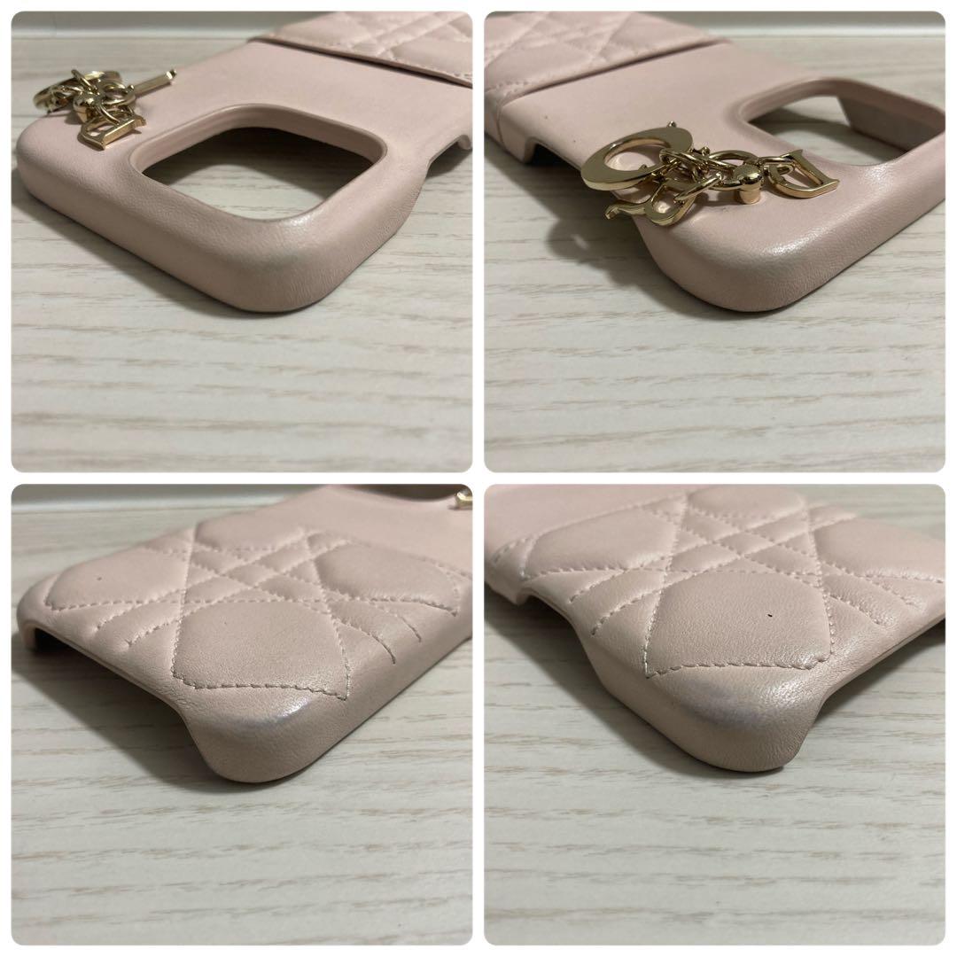美品✨ Dior LADY DIOR iPhone16promaxケース ピンク