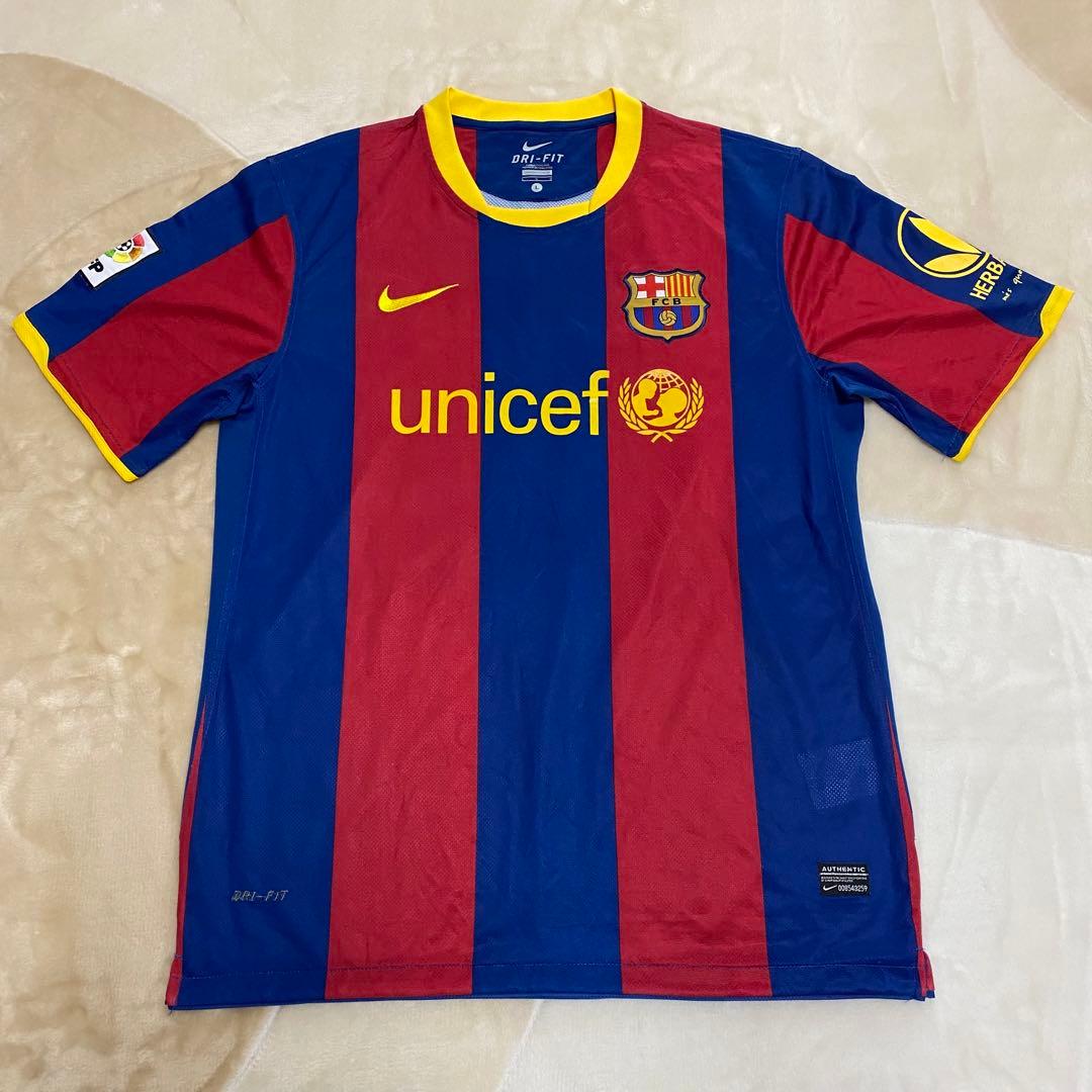 FCバルセロナ 10/11 ユニフォーム メッシ Lサイズ - メルカリ