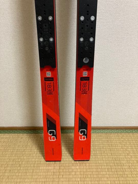 アトミックスキー ATOMIC G9 REDSTER RS 183 アトミック Atomic