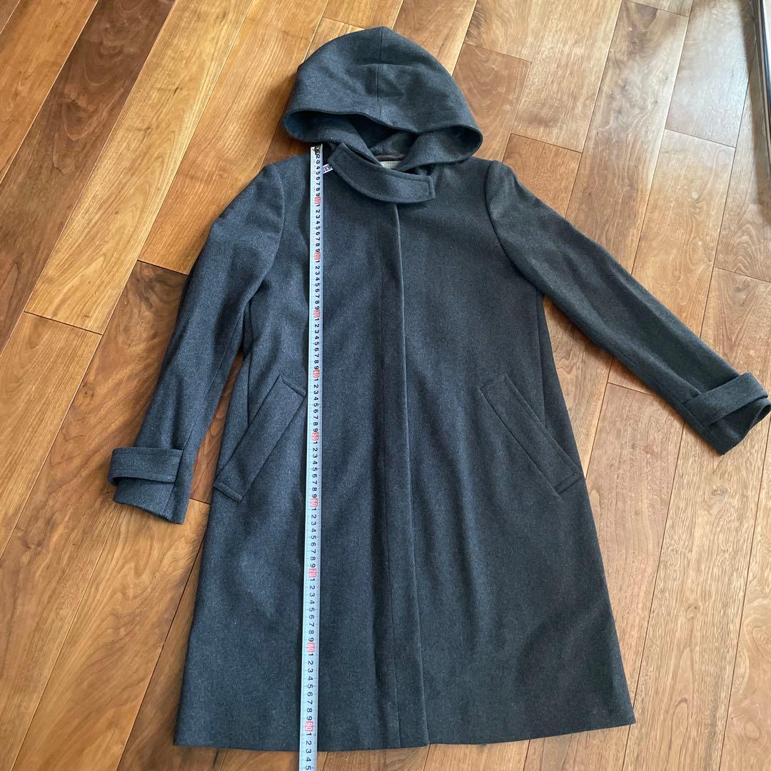 Theory ダークグレー チェスターコート