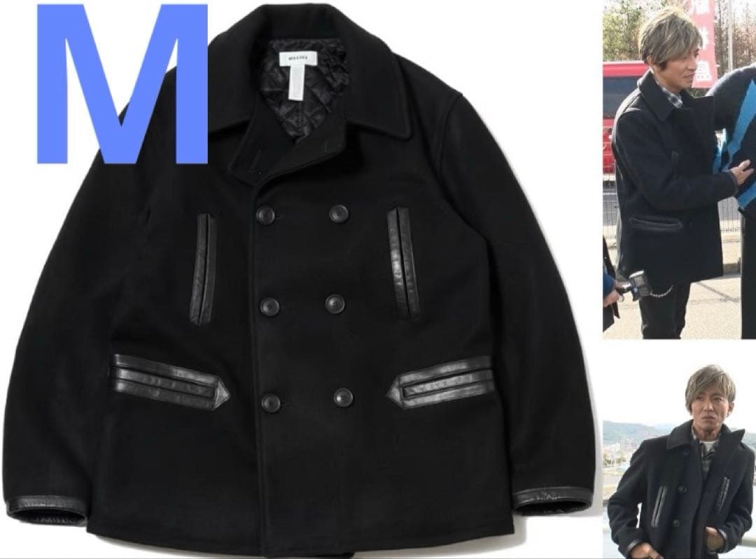 キムタク着 24AW MASSES P COAT マシス 私物 M - メルカリ
