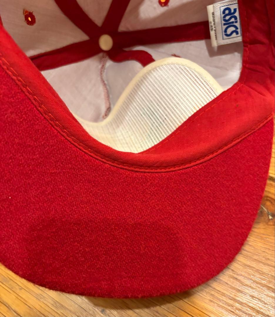 専用！タグ付デッドストック 80s asics ヴィンテージ アポロキャップ