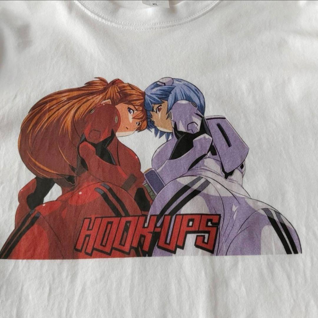 HOOK UPS エヴァンゲリオン レイ アスカ エロ Tシャツ ロンT XL - メルカリ
