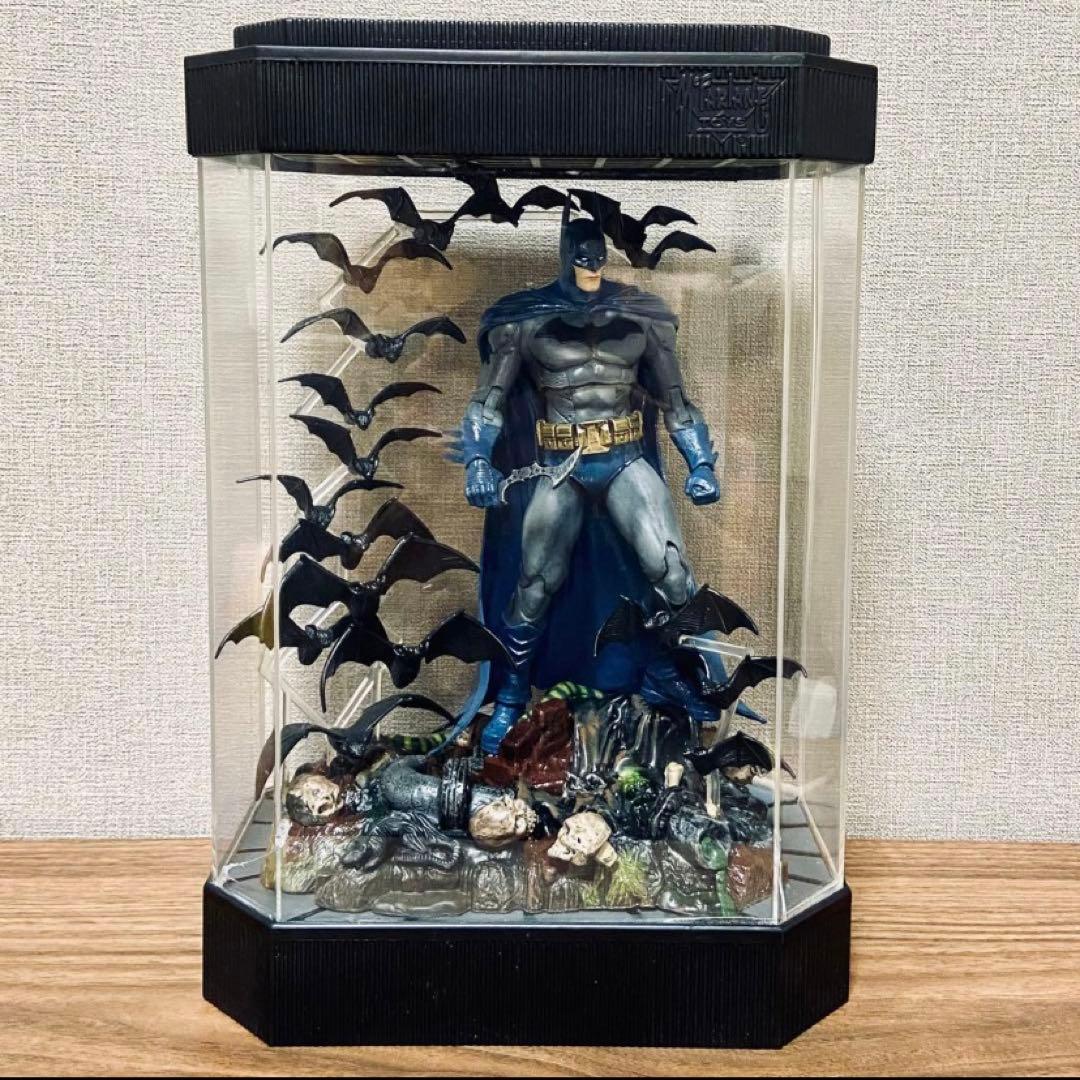 DCマルチバース　バットマン　カスタムリペイント品 McFARLANETOYS】DCマルチバース パンサースーツバットマン カスタム