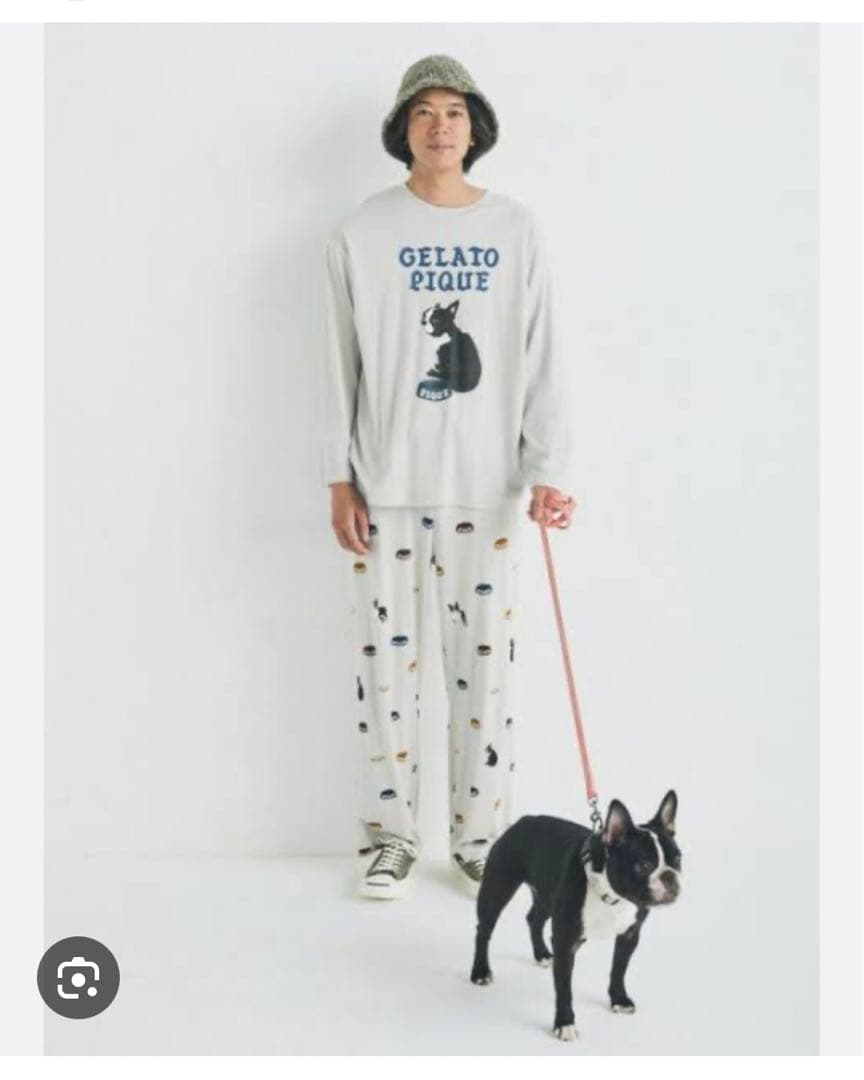 momo様専用 ジェラートピケ フレンチブルドッグ セットアップ - メルカリ