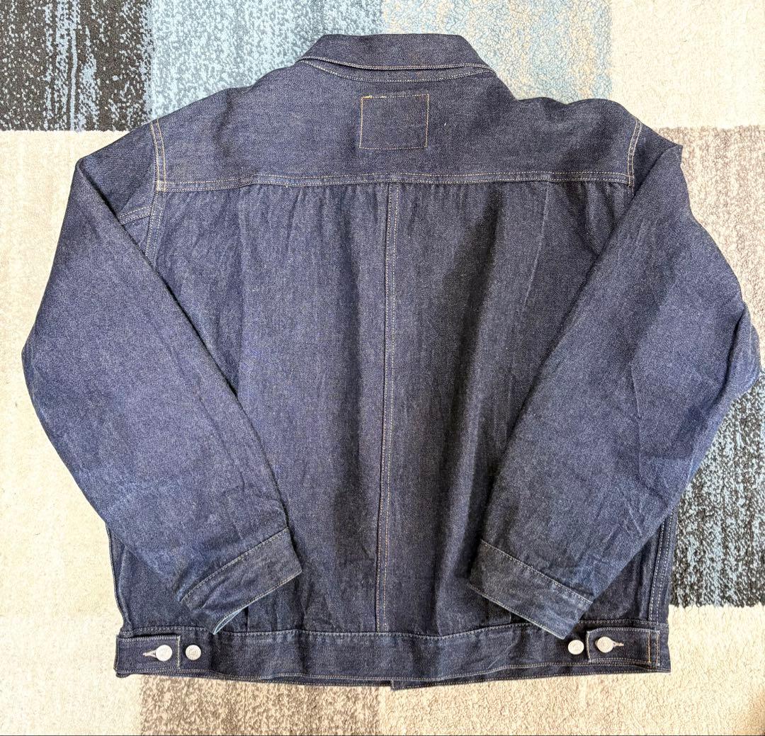 濃紺 LEVI'S 507XX 2nd ビッグE デニムジャケット 48 - メルカリ