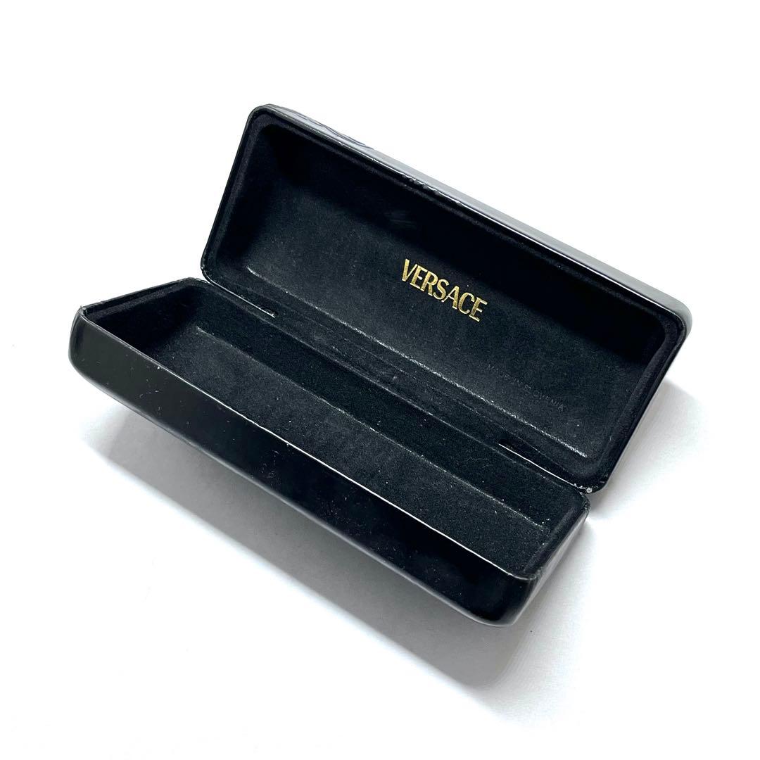 VERSACE HYDE 着用 リムレス サングラス ケース付き