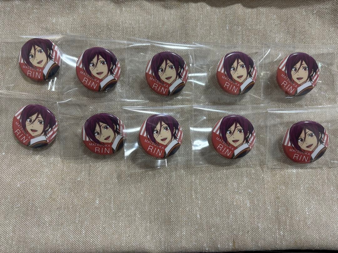 Free！♡ハイスピード♡缶バッジコレクション♡松岡凛♡幼少期缶バッジセット Free！♡ハイスピード♡缶バッジコレクション♡松岡凛♡幼少期缶バッジ