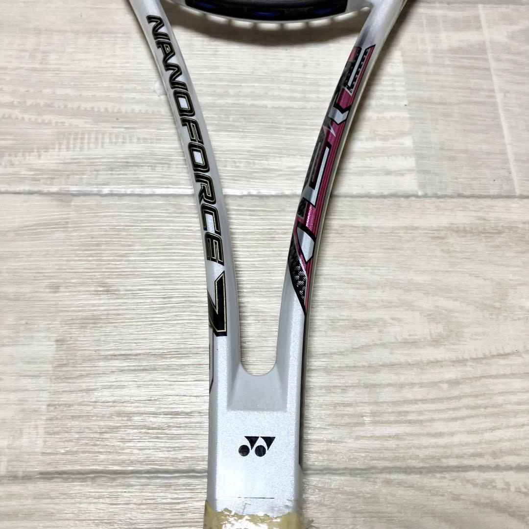 限定色 希少 ヨネックス ナノフォース 7SREV軟式テニスラケット SL1