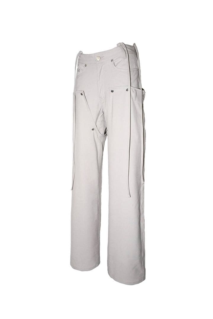 パンツ THEREDTHREAD Sconvertible pants grayge M THEREDTHREAD / ザレッドスレッド】S convertible pants