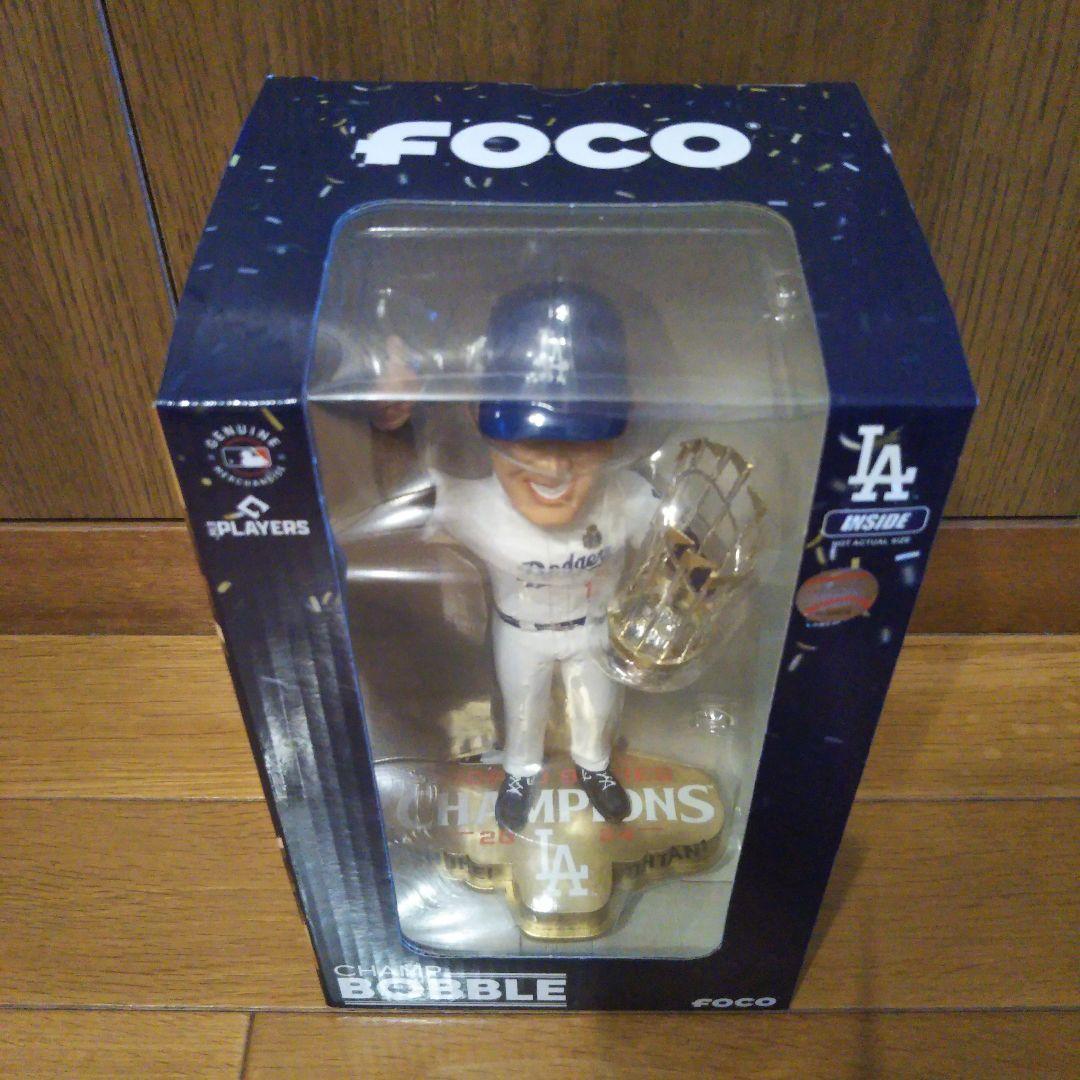 新品】大谷翔平 2024WSチャンピオン ボブルヘッド 金台座！