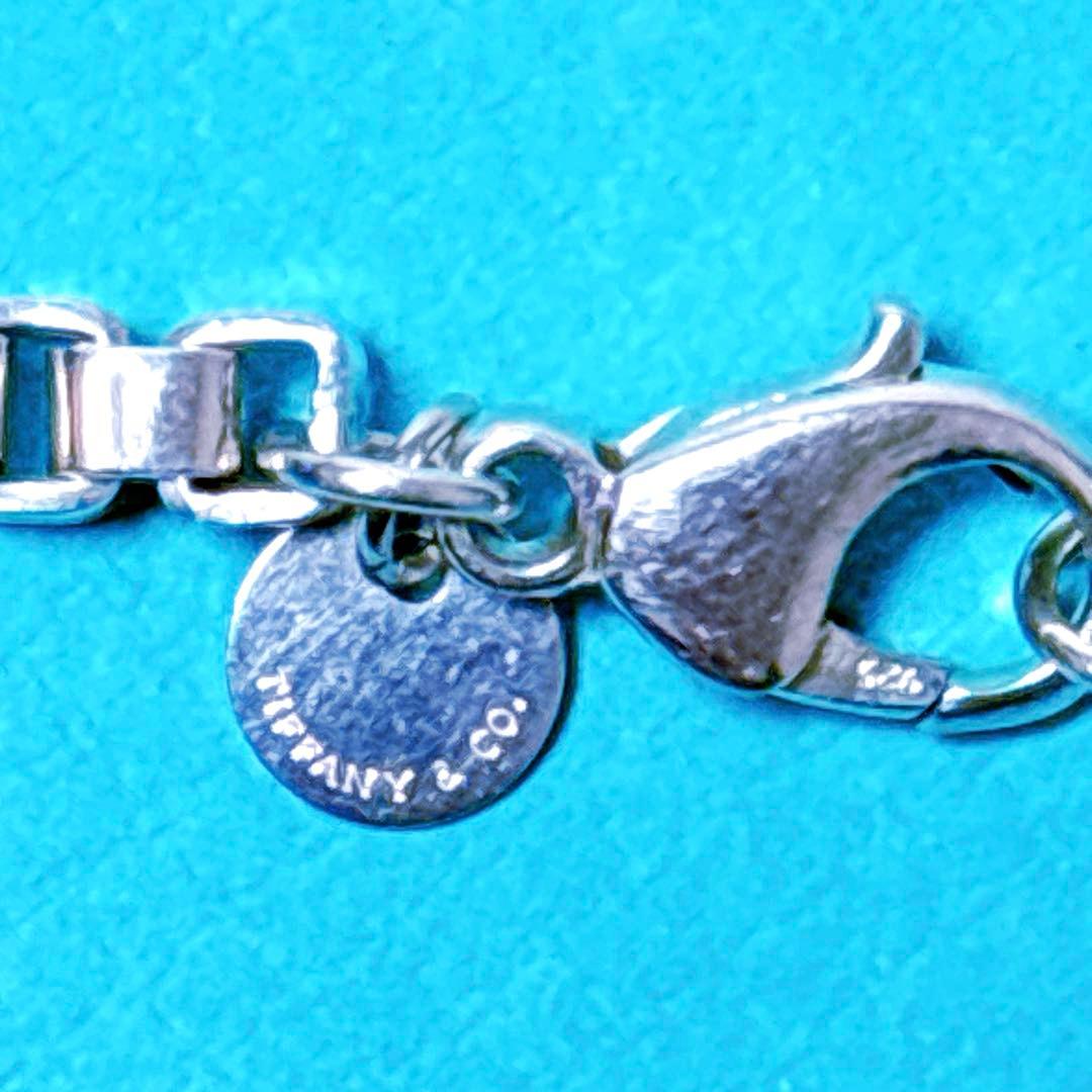 【美品】18.5cm ティファニー ベネチアン ブレスレット シルバー925