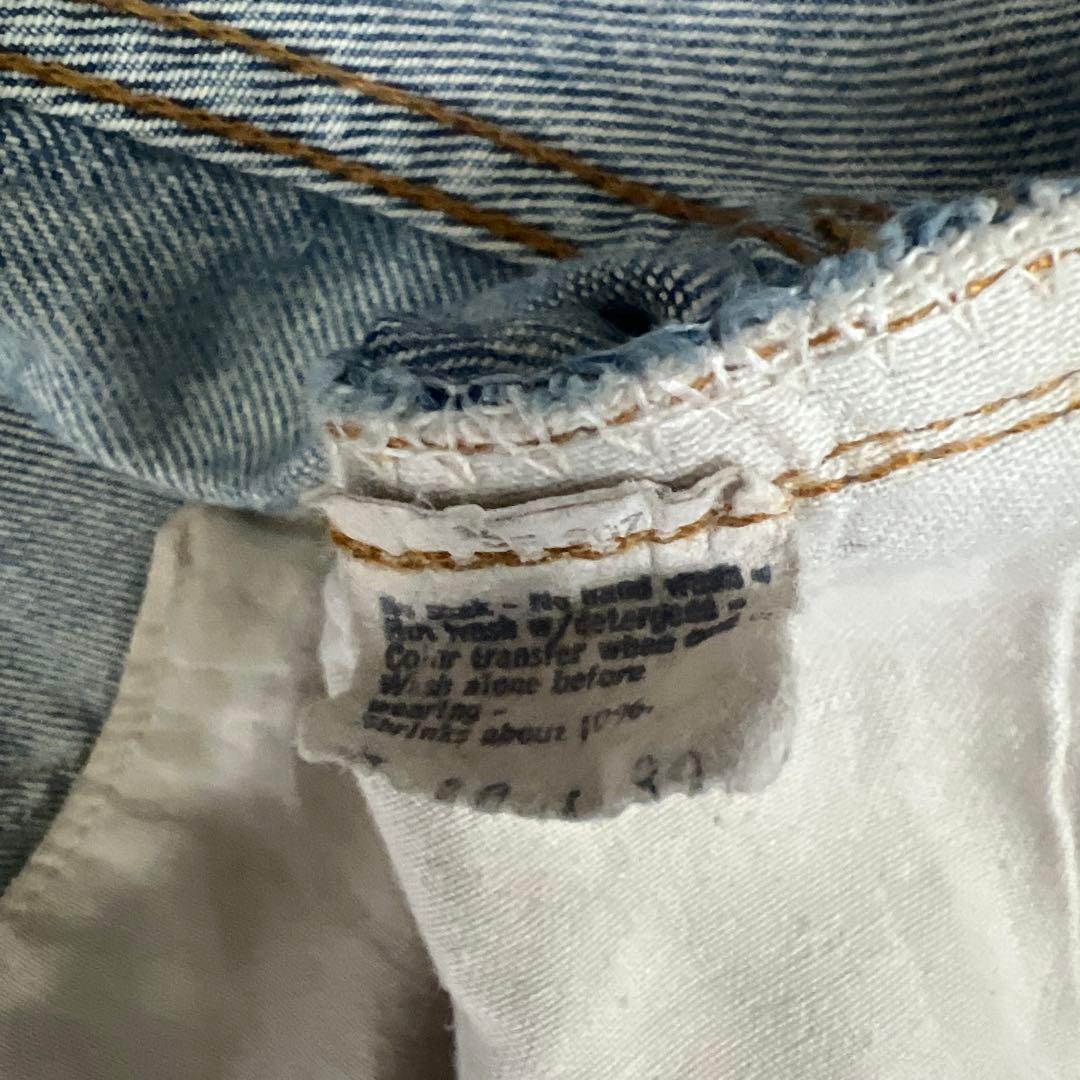 Levi's501デットストックストレートデニム ブルー【古着】W40