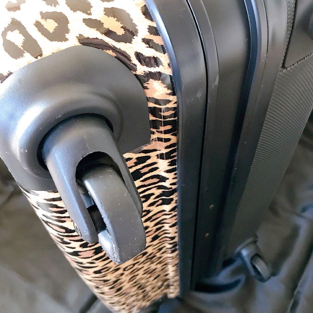 ヒョウ柄☆豹柄☆キャリーケース☆スーツケース☆キャリーバッグ☆TSA