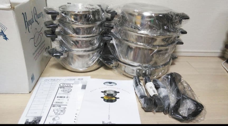 未使用☆ロイヤルクイーン鍋セット ロイヤルクイーン - メルカリ