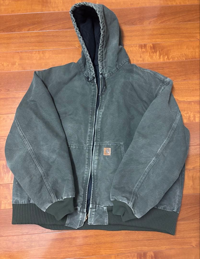 Carhartt アクティブジャケット　オリーブグリーン 中古・古着通販】CarHartt (カーハート) アクティブジャケット