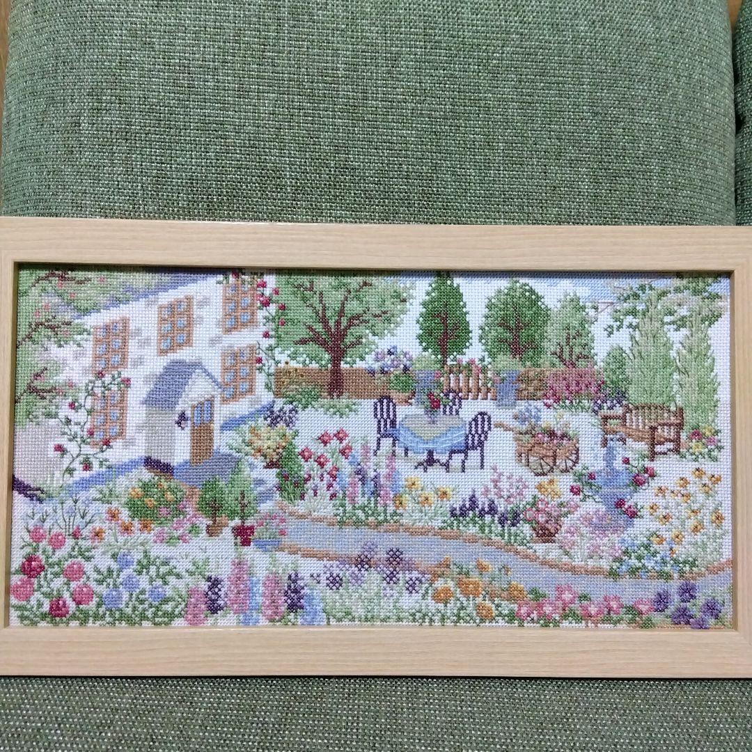 ホビーラホビーレクロスステッチ憧れのお庭から