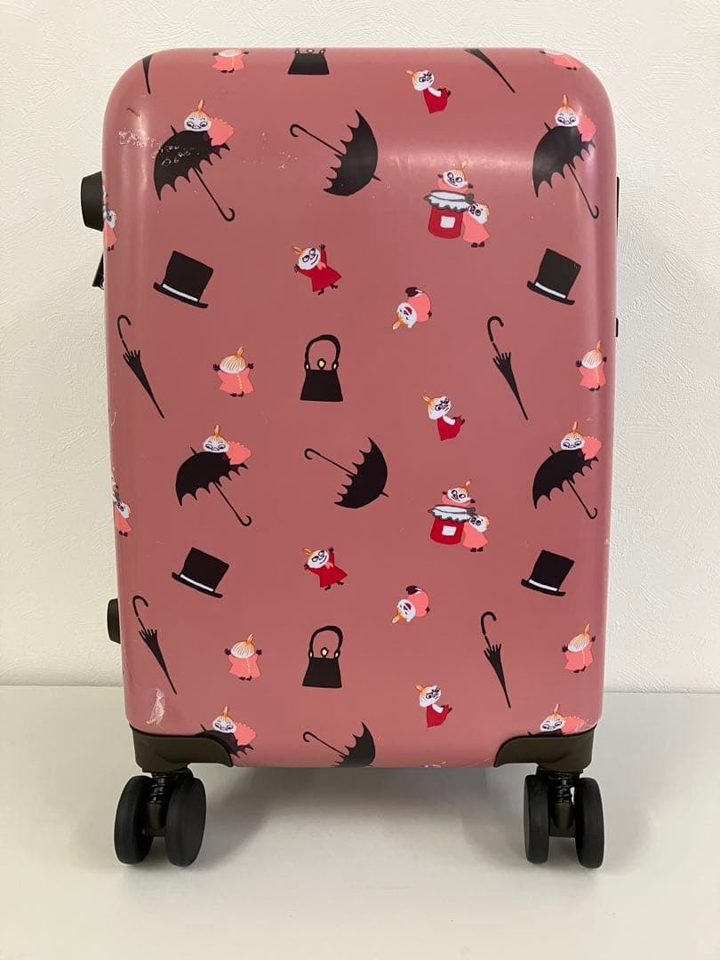 リトルミイ　キャリーケース　30L 機内持ち込み可　未使用品 MOOMIN（ムーミン） リトルミイ スーツケース 30L 115cm Sサイズ 1年
