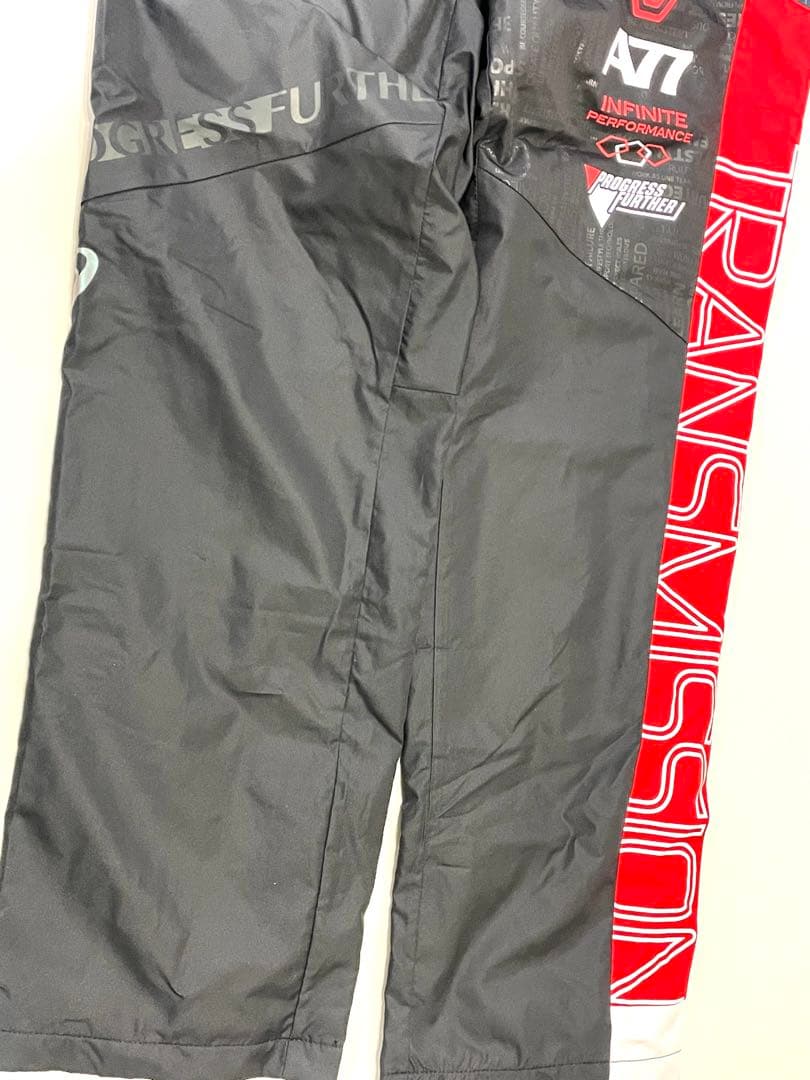 アシックス【M】XAW720-XAW820 ウォーマー上下組 ブラック 黒 楽天