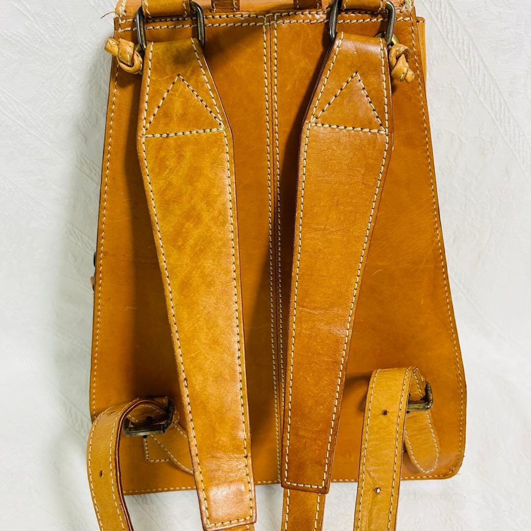 ちゃちゃ様】 ダコタ オールレザー本革 リュックサック/バックパック