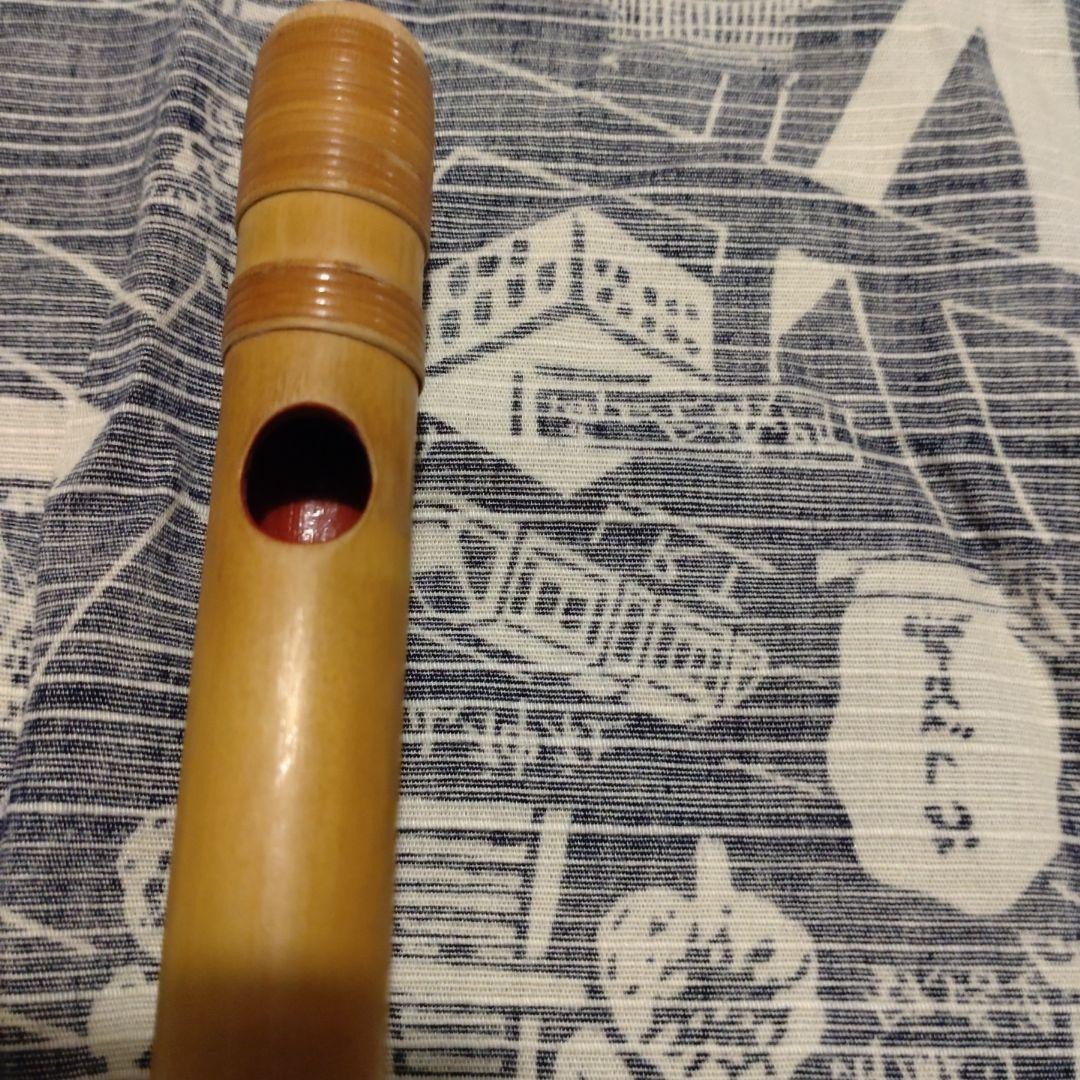 蘭情管 篠笛 唄6本調子 カシュー管