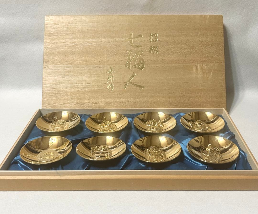 春邦作 招福 七福神 金杯 24KGP - メルカリ