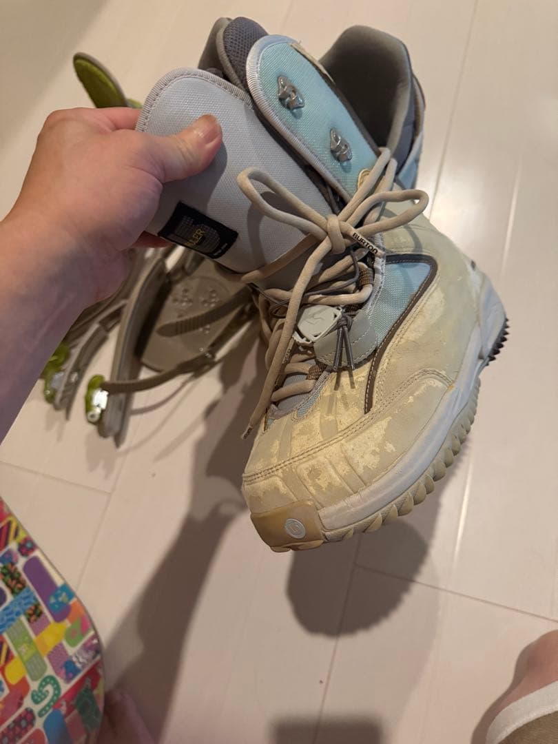 2月で取下します】子供の成長に各サイズ。ボアブーツ、ビンディング