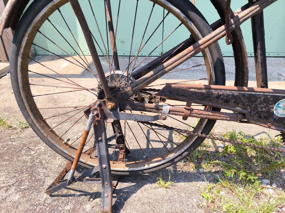 アンティーク運搬実用自転車ロータル - メルカリ
