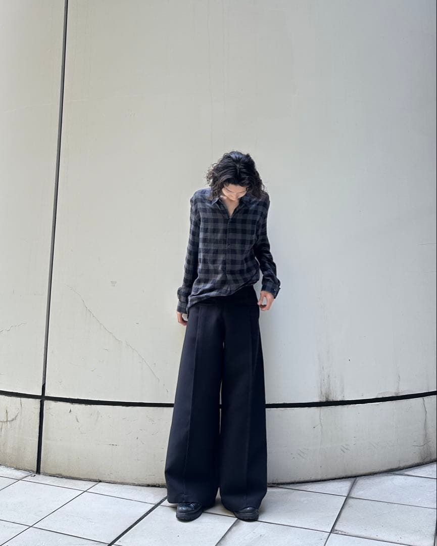 16AW】Maison Margiela メゾンマルジェラ チェックシャツ - メルカリ