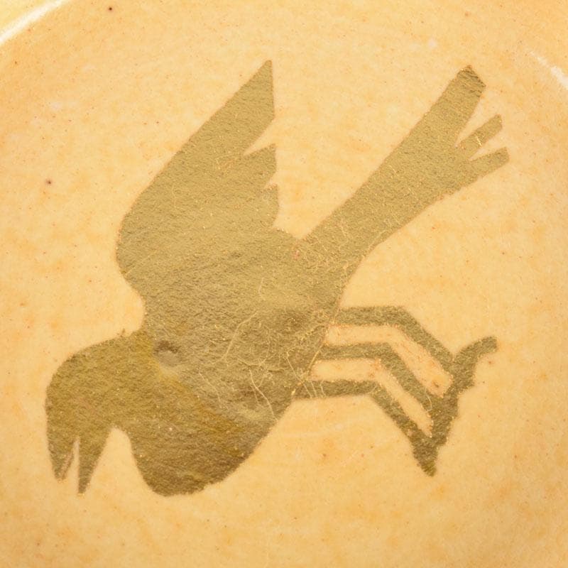 茶道具 日吉窯 加藤丈佳造 北斗七星鳥文 香合 共布共箱 V 8456 - メルカリ