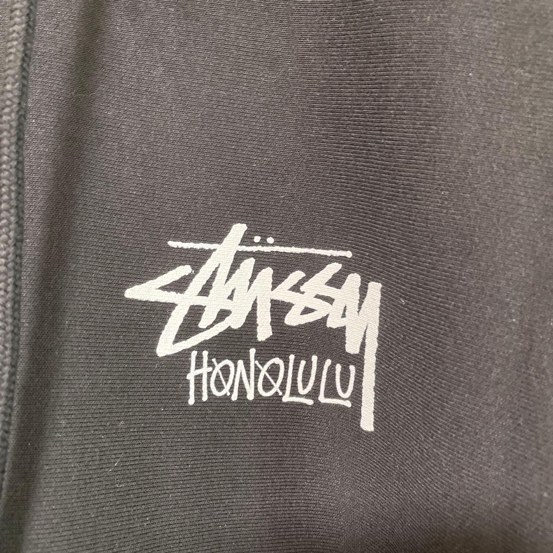 ハワイ限定 STUSSY ステューシー パーカー ホノルル ブラック M - メルカリ