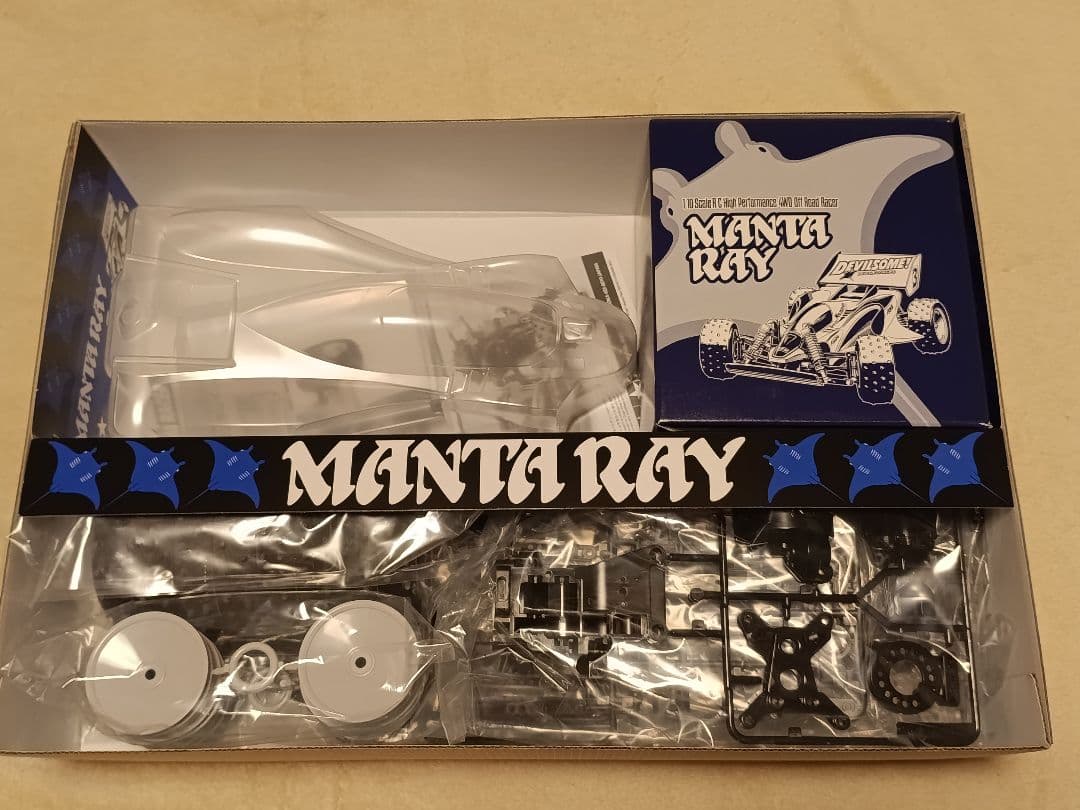 新品】TAMIYA マンタレイ 組立キット オマケ追加