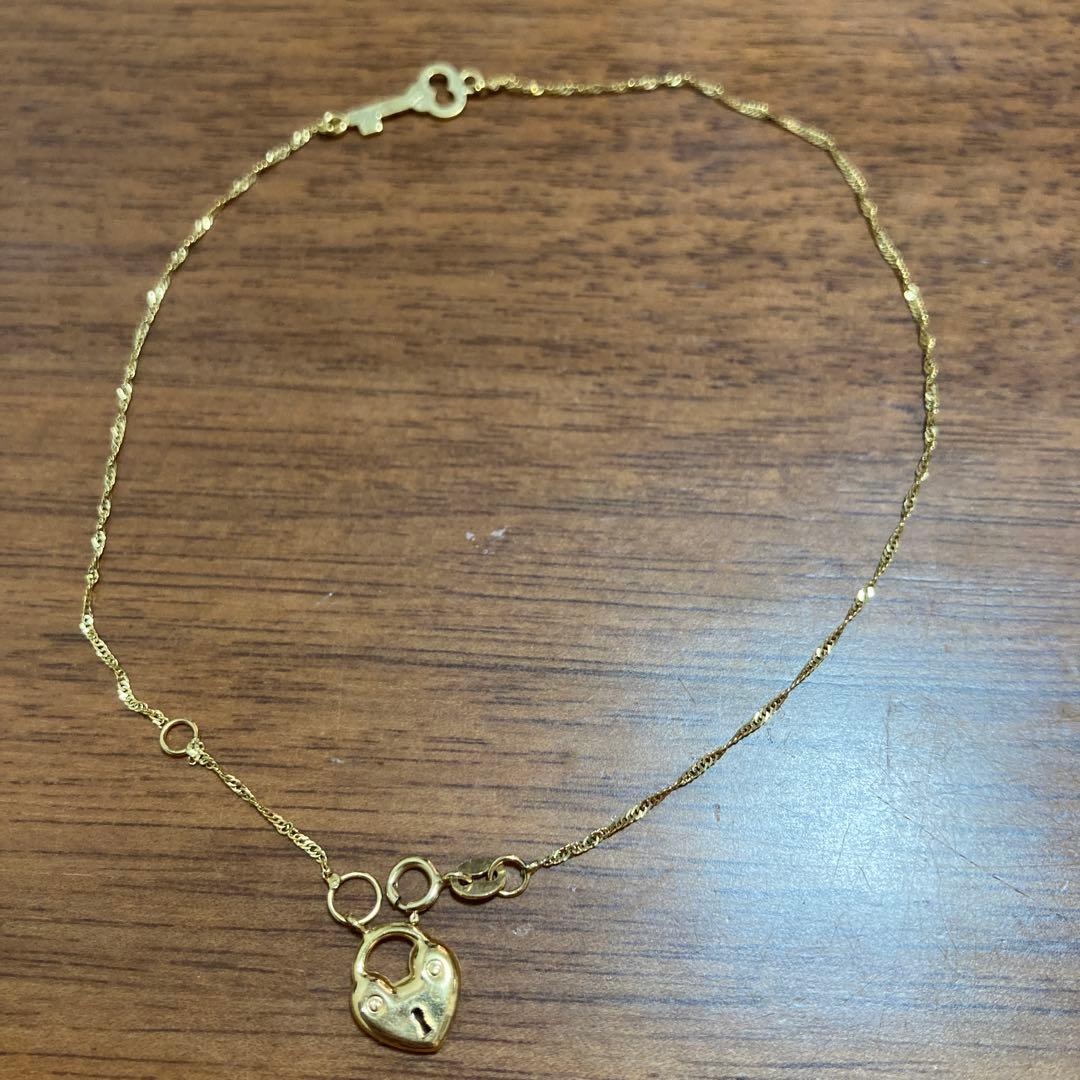 アガット agate キーモチーフ アンクレット 鍵モチーフ 1240802013767_1.jpg