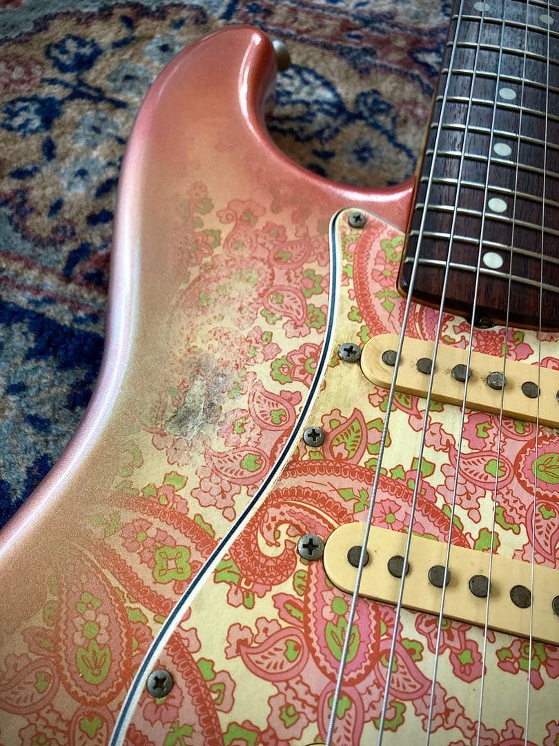 Fender Japan”JV”ペイズリーエイジドカスタム - メルカリ