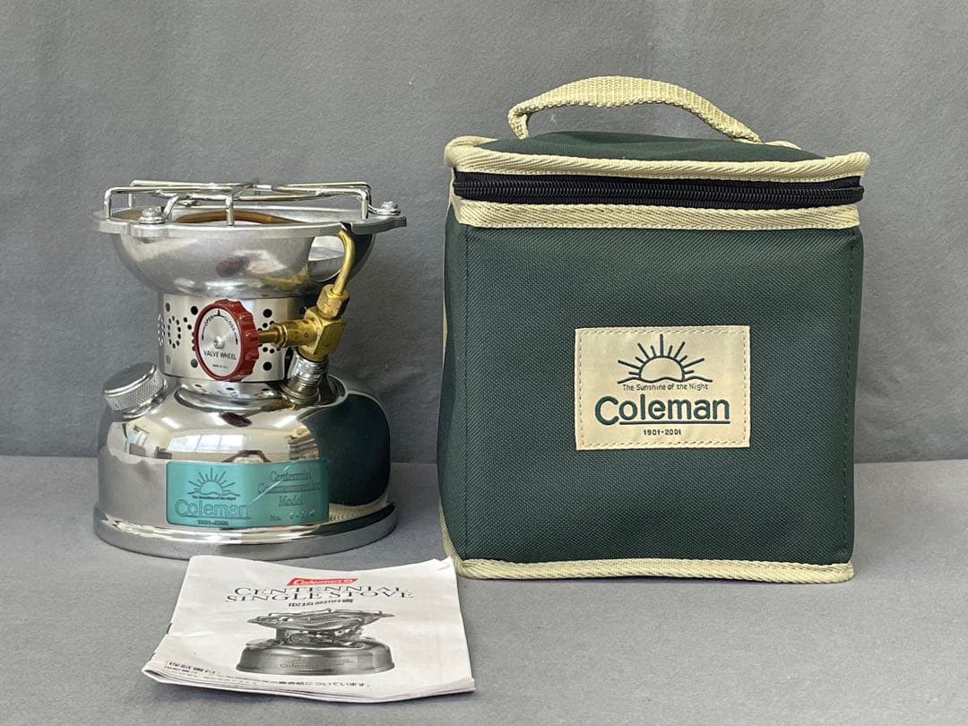 コールマン シングルバーナー 100周年記念 センテニアル 502A741 Coleman(コールマン)100周年記念モデル！センテニアルシングルストーブ