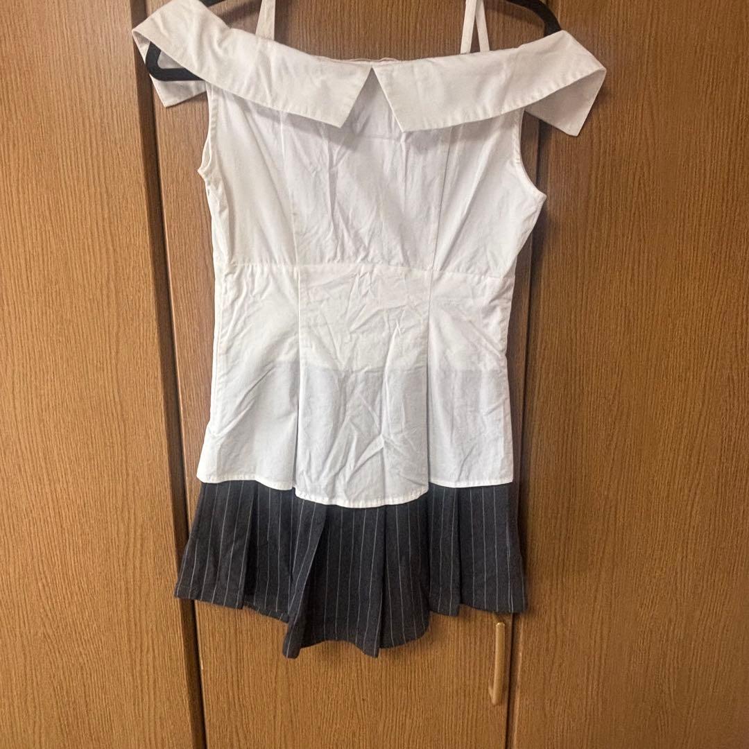 andmary Nina mini dress Gray - メルカリ