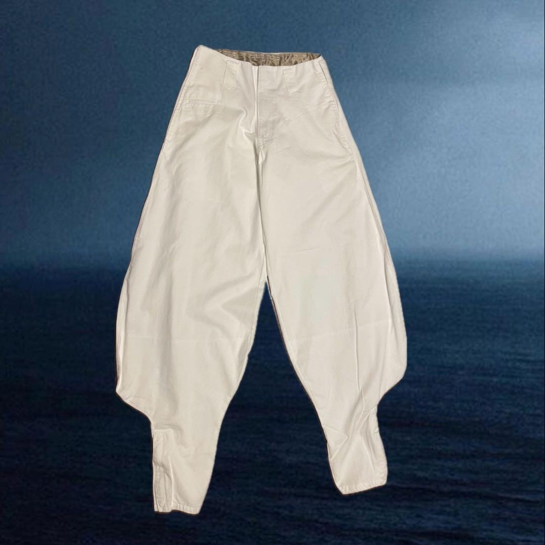 archive 00s ワイドパンツ サルエル y2k平成 白 シンヤコズカ 風