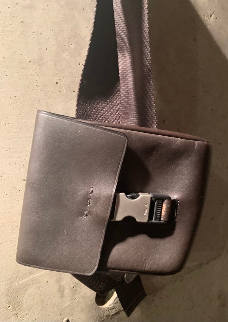 レア！プラダ　ウエストポーチ　ショルダーバック プラダ PRADA ボディバッグ・ウエストポーチ ReNylon+SAFFIANO ベルト