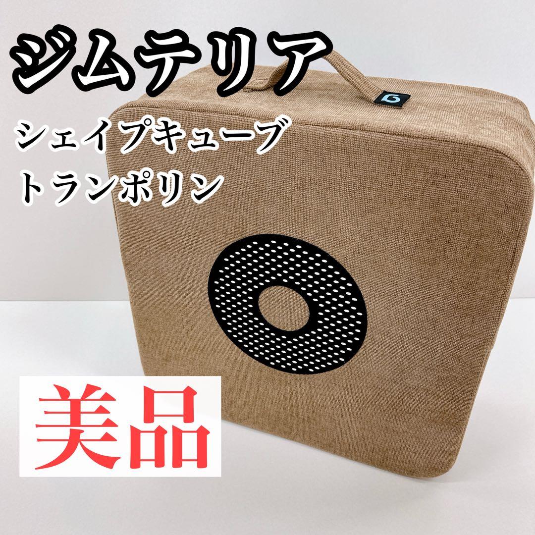 ジムテリア シェイプキューブ バランスクッション トランポリン カカオ