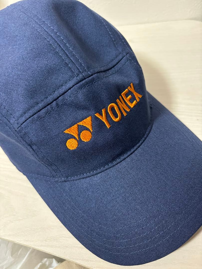 美品 YONEX ヨネックス キャップ 40084 ネイビー フリーサイズ - メルカリ