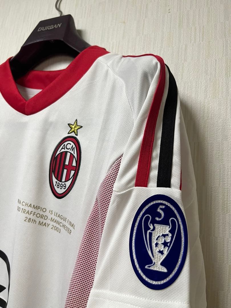 激レア】ACミラン 02-03 ピルロ ユニフォーム チャンピオンズリーグ AC
